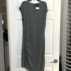 Never worn- Topshop Rouched dress